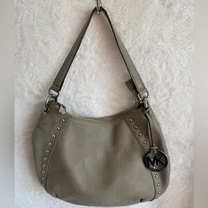 Michael Kors Gray Shoulder Bag